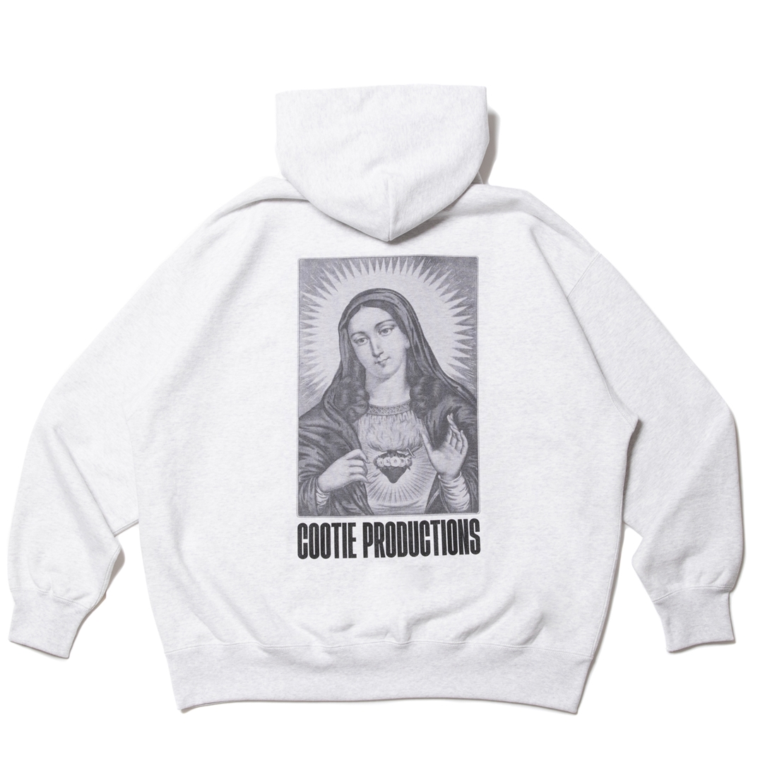 画像: COOTIE PRODUCTIONS/Print Sweat Hoodie（MARY）（Oatmeal）［スウェットフーディー-22秋冬］