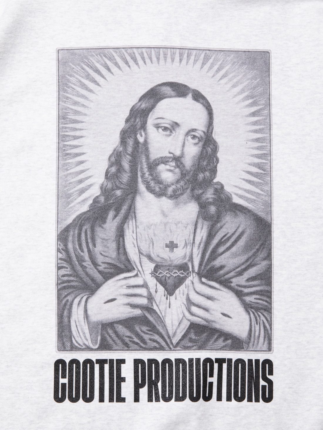 画像: COOTIE PRODUCTIONS/Print Sweat Hoodie（JESUS）（Oatmeal）［スウェットフーディー-22秋冬］