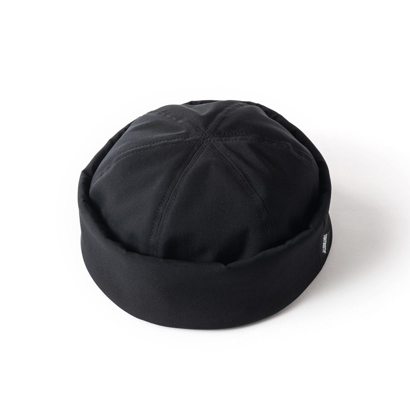 画像: TIGHTBOOTH/CLEAR TWILL ROLL CAP（Black）［ロールキャップ-22秋冬］