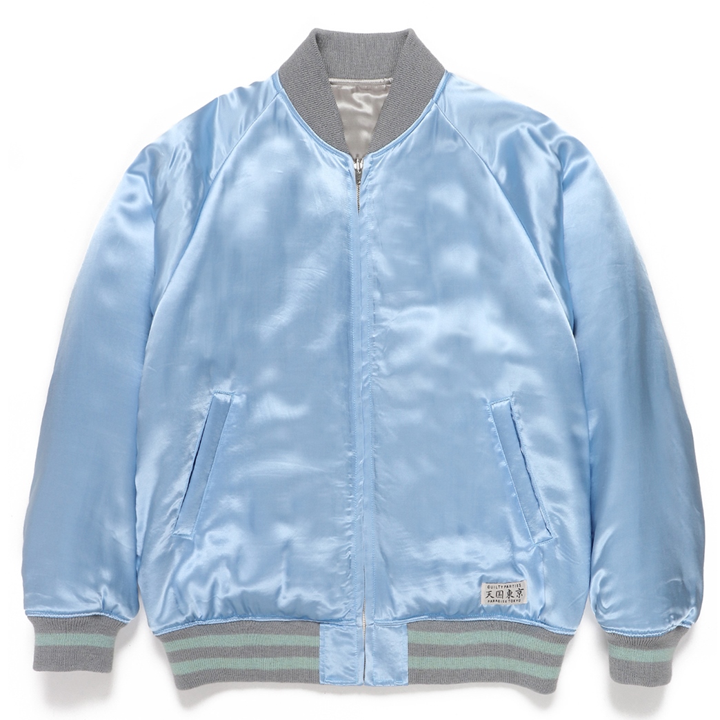 画像: WACKO MARIA/TIM LEHI / REVERSIBLE SKA JACKET（BLUE/SILVER）［リバーシブルスカJKT-22秋冬］