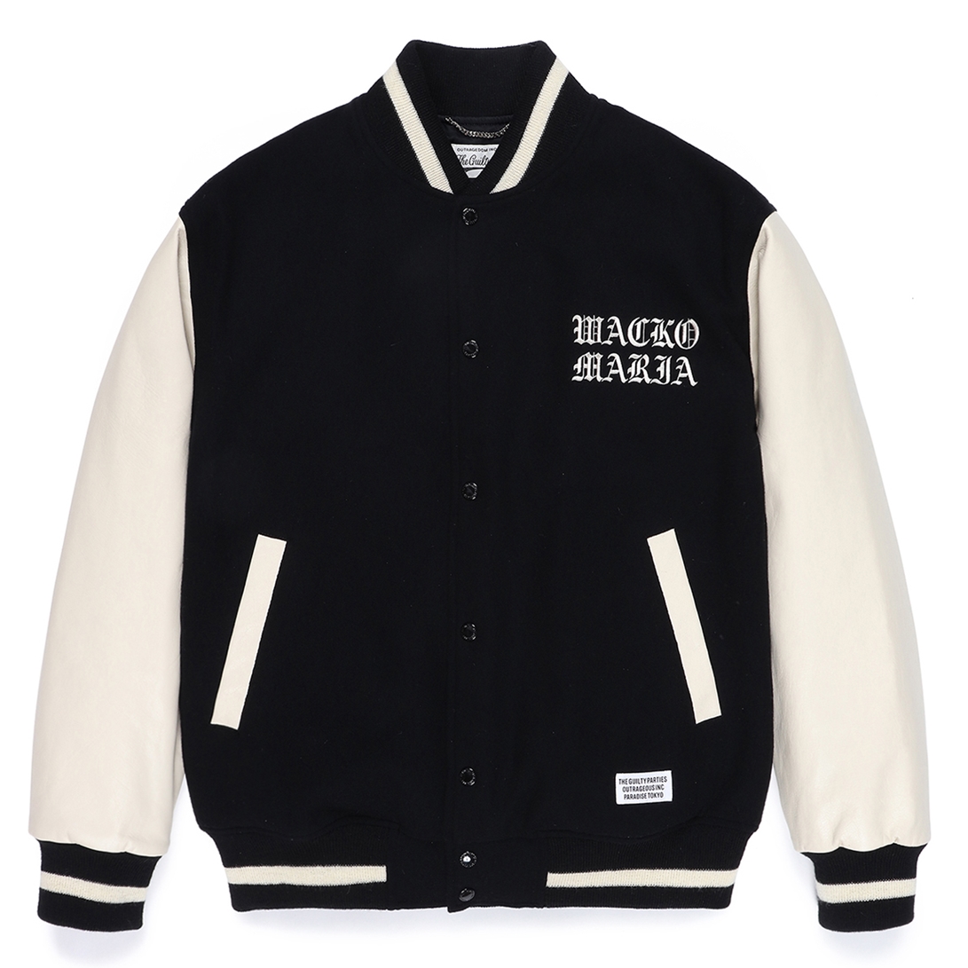 スタジャン　varsity jacket