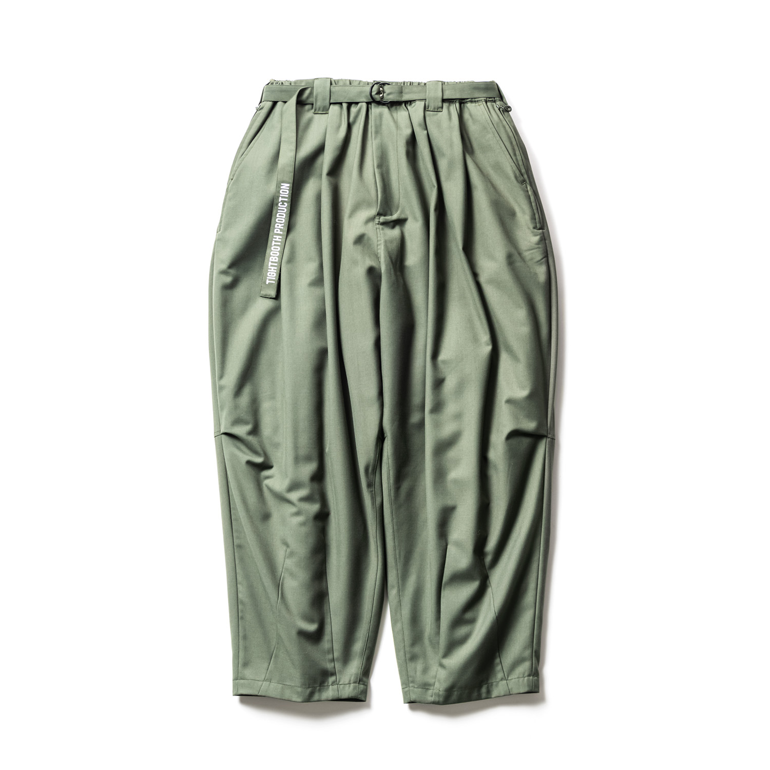 TIGHTBOOTH/BALLOON SLACKS（Military Green） 【30%OFF】［バルーン