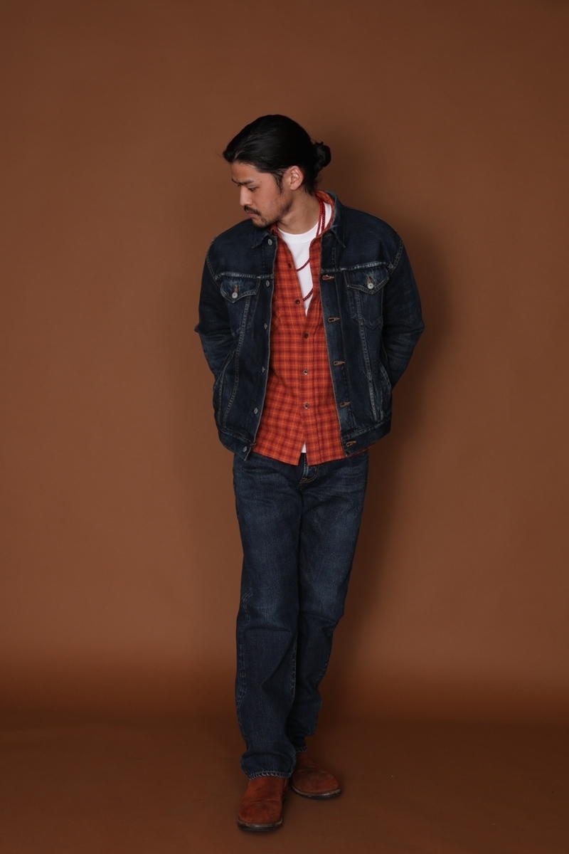 画像: RATS/AMUNDSEN CHECK SHIRT（BURGUNDY）［アムンゼンチェックシャツ-22秋冬］