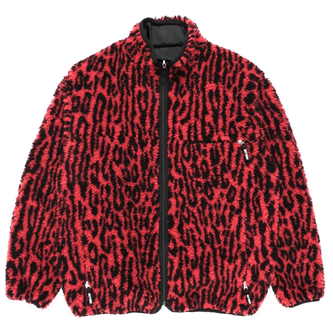 画像: WACKO MARIA/REVERSIBLE BOA FLECE JACKET（RED）［リバーシブルボアフリースJKT-22秋冬］