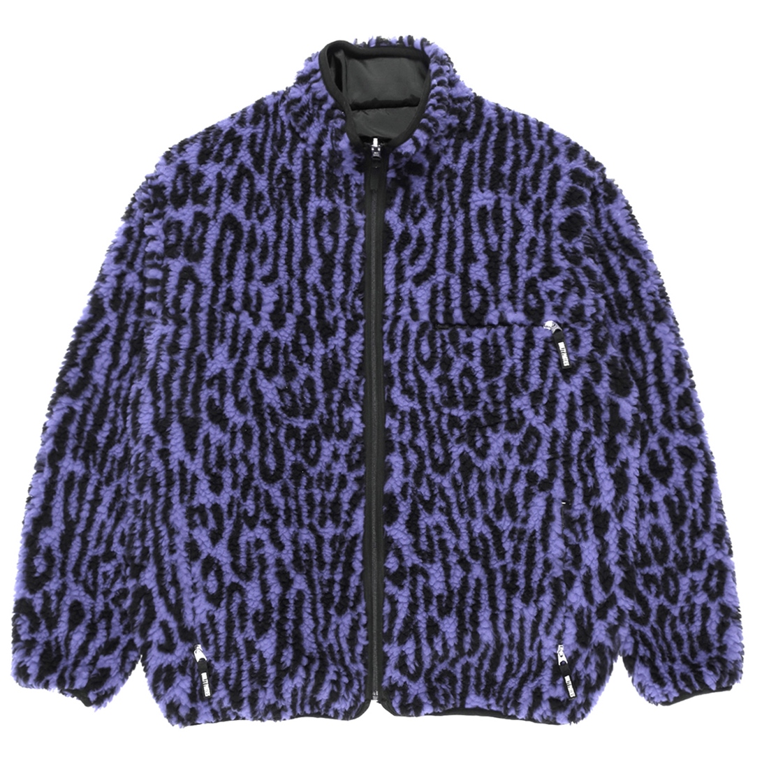 画像: WACKO MARIA/REVERSIBLE BOA FLECE JACKET（PURPLE）［リバーシブルボアフリースJKT-22秋冬］