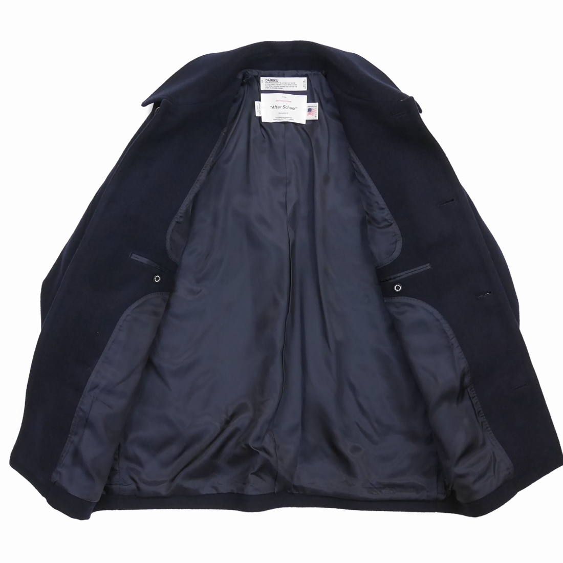 画像: DAIRIKU/"Cosmo" Donkey Jacket（Night Navy） 【40%OFF】［ドンキーJKT-22秋冬］