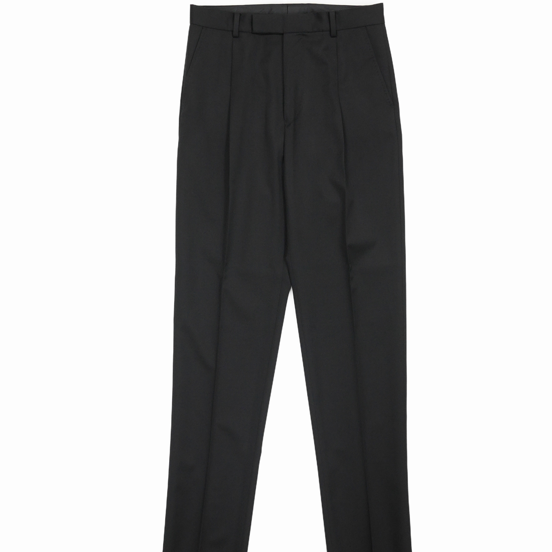 WACKO MARIA/PLEATED TROUSERS（TYPE-2）（BLACK）［ワンタック 