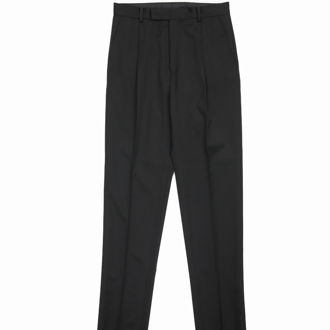 WACKO MARIA/PLEATED TROUSERS（TYPE-2）（BLACK）［ワンタックスラックス(TYPE-2)-22秋冬］ - JONAS