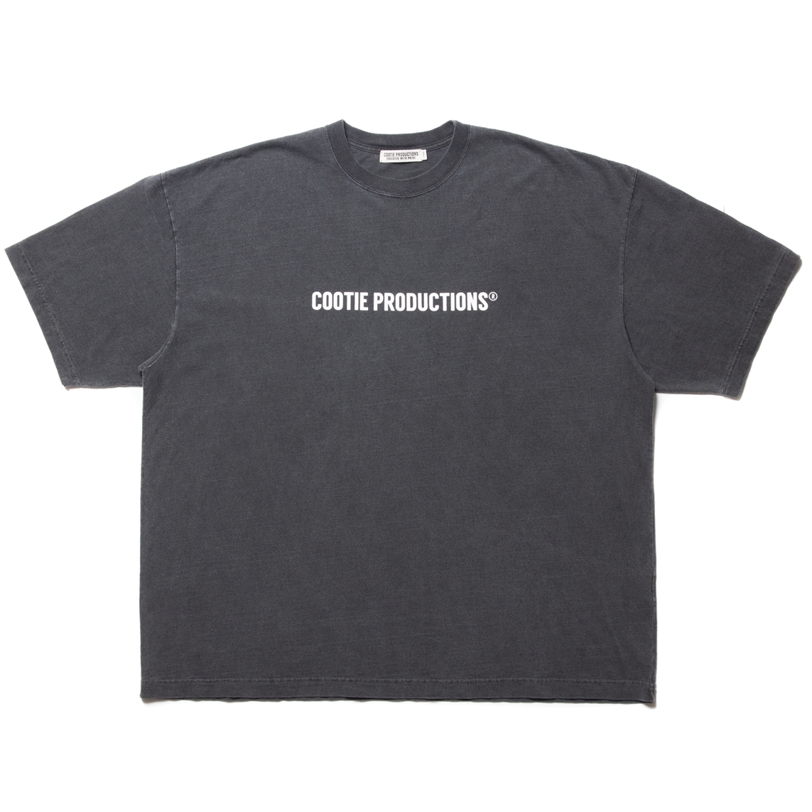 画像: COOTIE PRODUCTIONS/Pigment Dyed S/S Tee（Black）［ピグメントダイT-22秋冬］