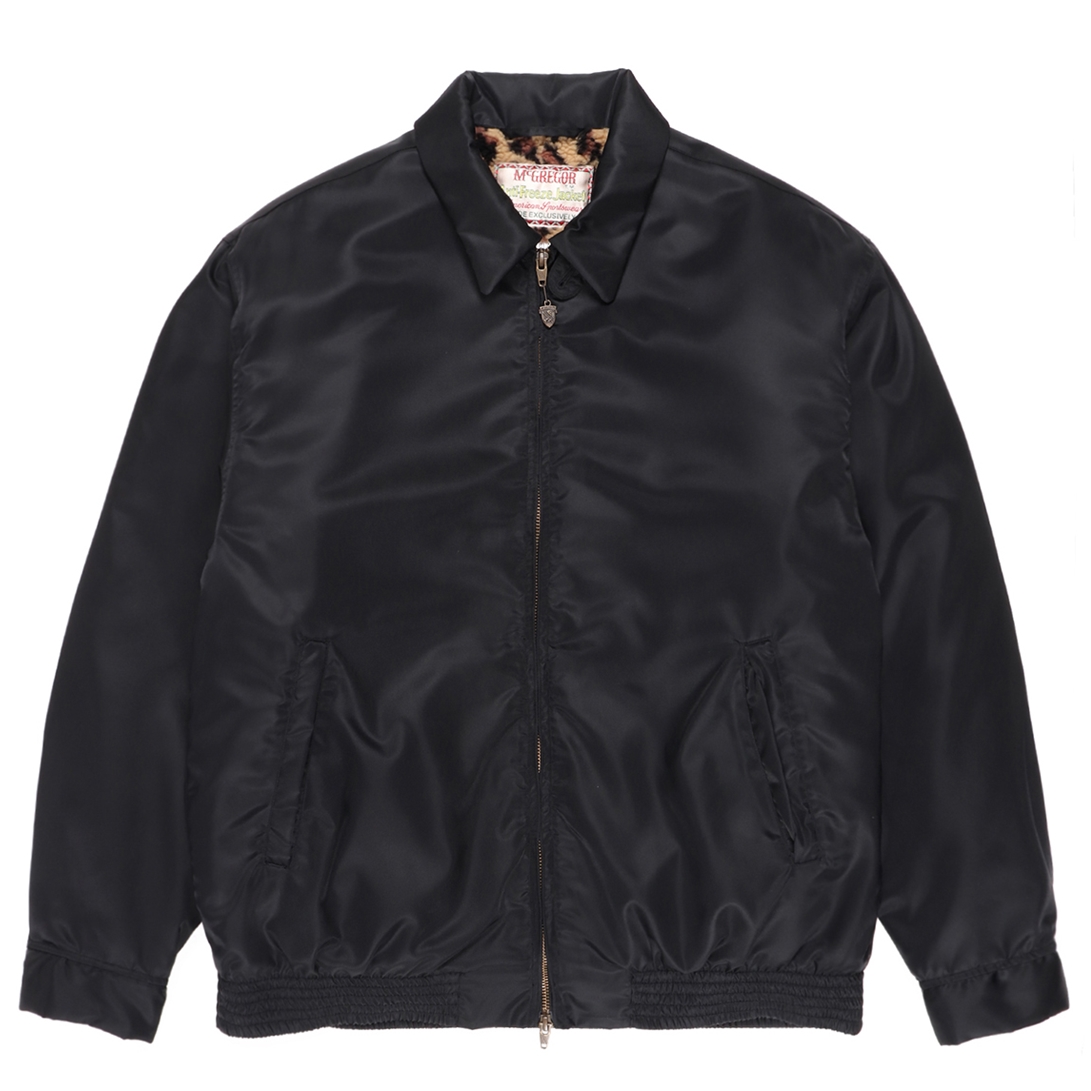 WACKO MARIA/MCGREGOR / NYLON ANTI-FREEZE JACKET（BLACK）［ナイロン