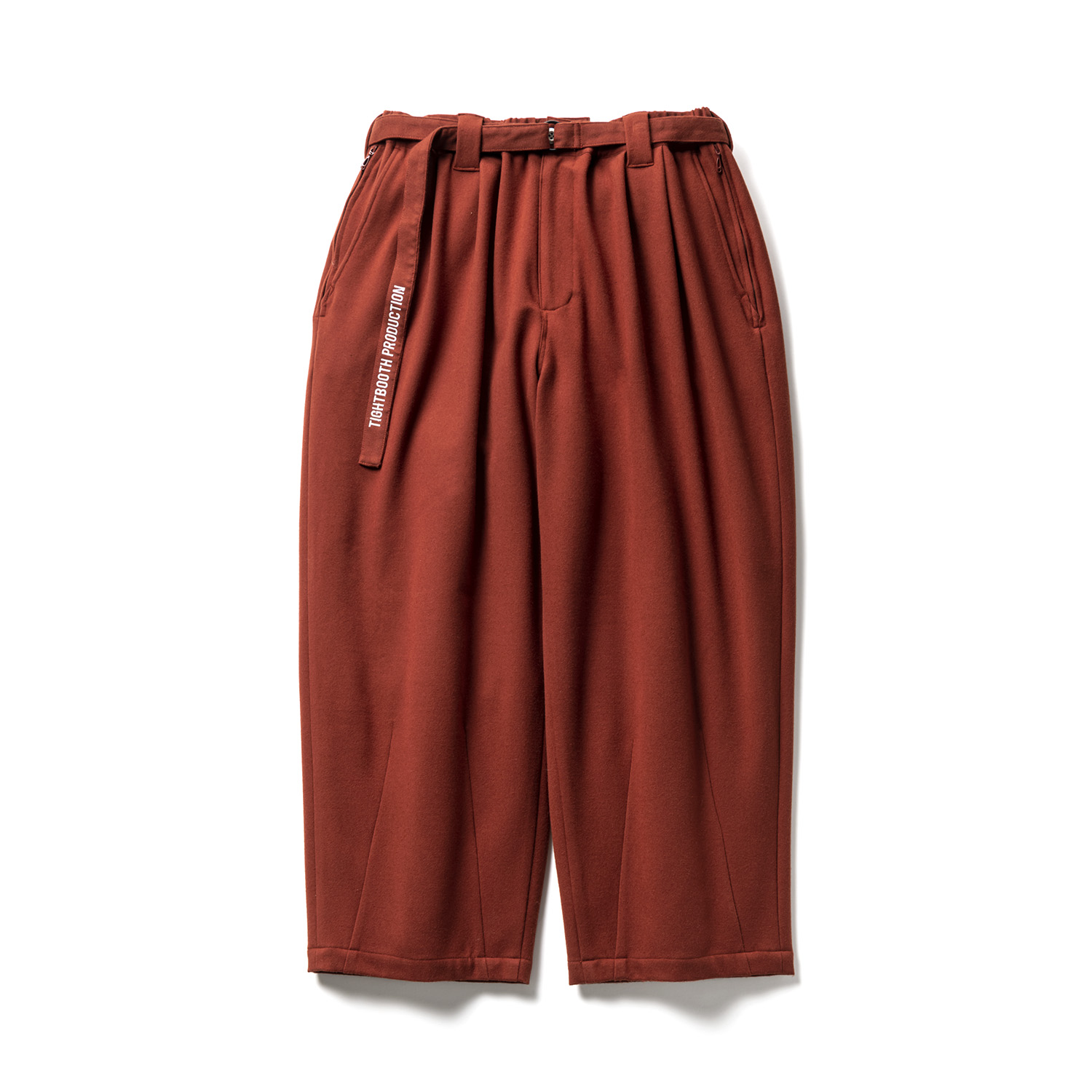 画像: TIGHTBOOTH/TR BAGGY SLACKS（Terracotta）［TRバギースラックス-22秋冬］