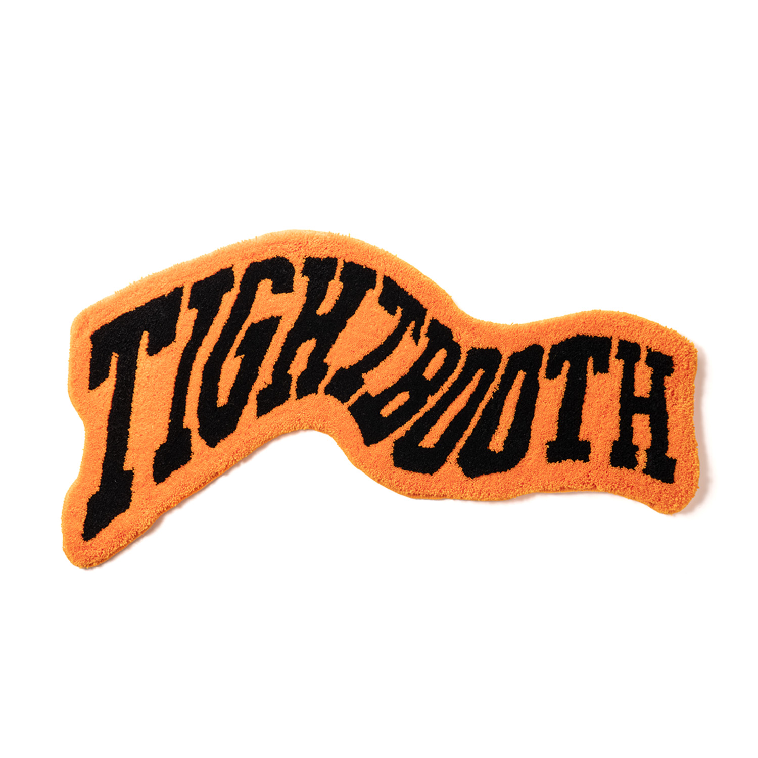 TIGHTBOOTH/ACID LOGO RUG（Orange）［ラグマット-22秋冬］ - JONAS