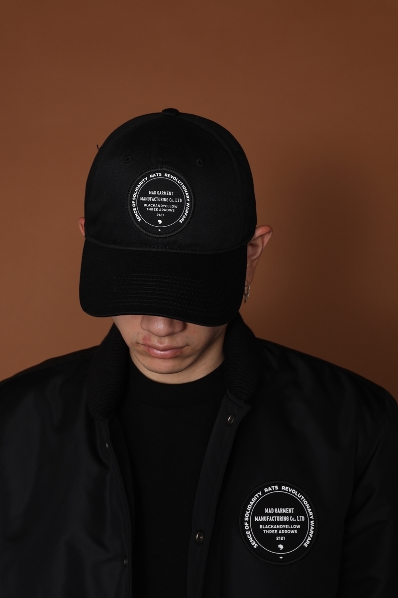 画像: RATS/DAD CAP（BLACK）［ダッドキャップ-22秋冬］