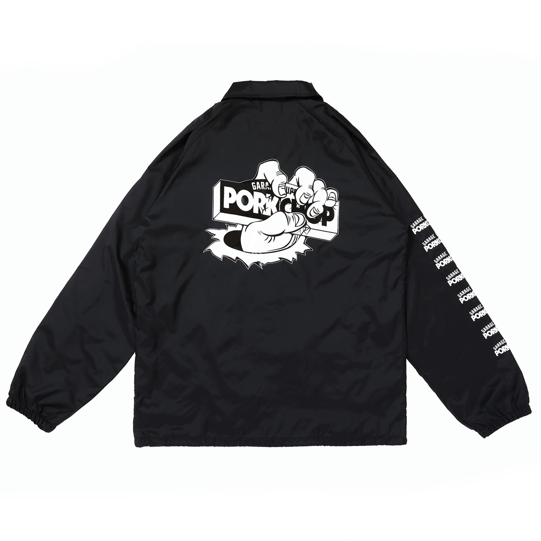 PORKCHOP/CRUSHER COACH JKT（BLACK）［コーチJKT-22秋冬］ - JONAS