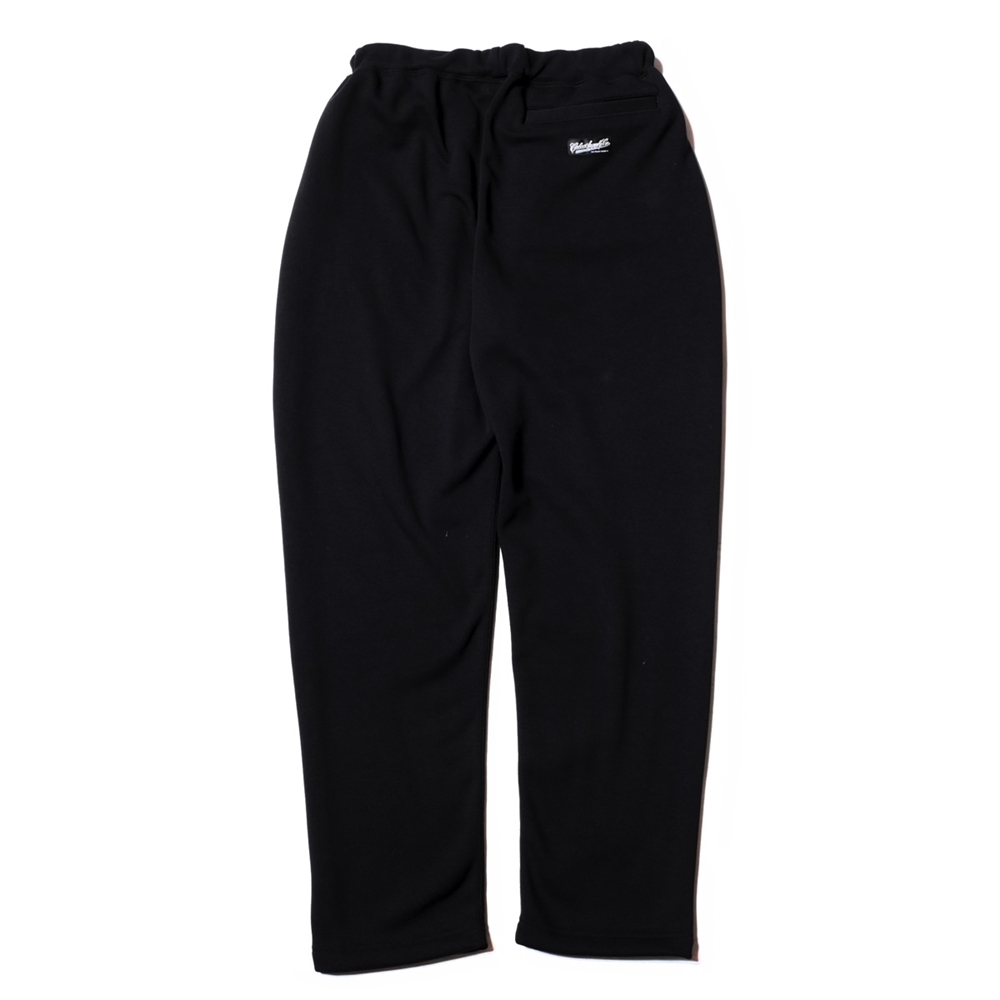 画像: CALEE/Bomber heat trade mark logo wappen relax sweat pants（Black）［ボンバーヒートスウェットパンツ-22秋冬］