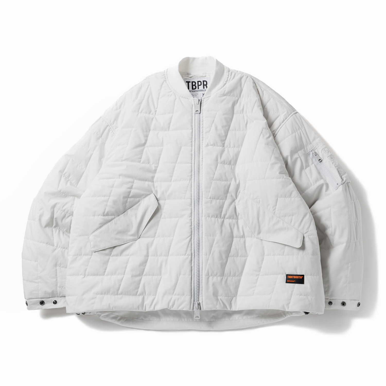 TIGHTBOOTH/T QUILTING JKT（Light Grey） 【30%OFF】［キルティング 
