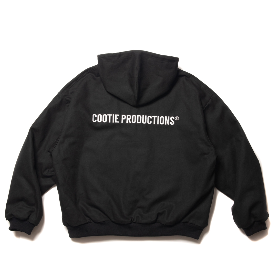 COOTIE PRODUCTIONS/OX Hoodie Blouson（Black/White）［オックス