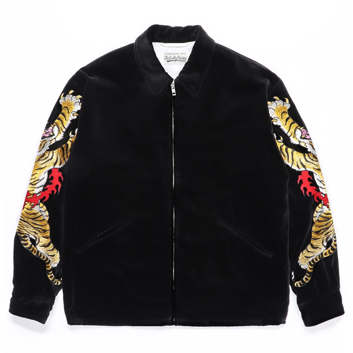 WACKO MARIA/TIM LEHI / VELVET VIETNAM JACKET（BLACK）［ベルベット ...