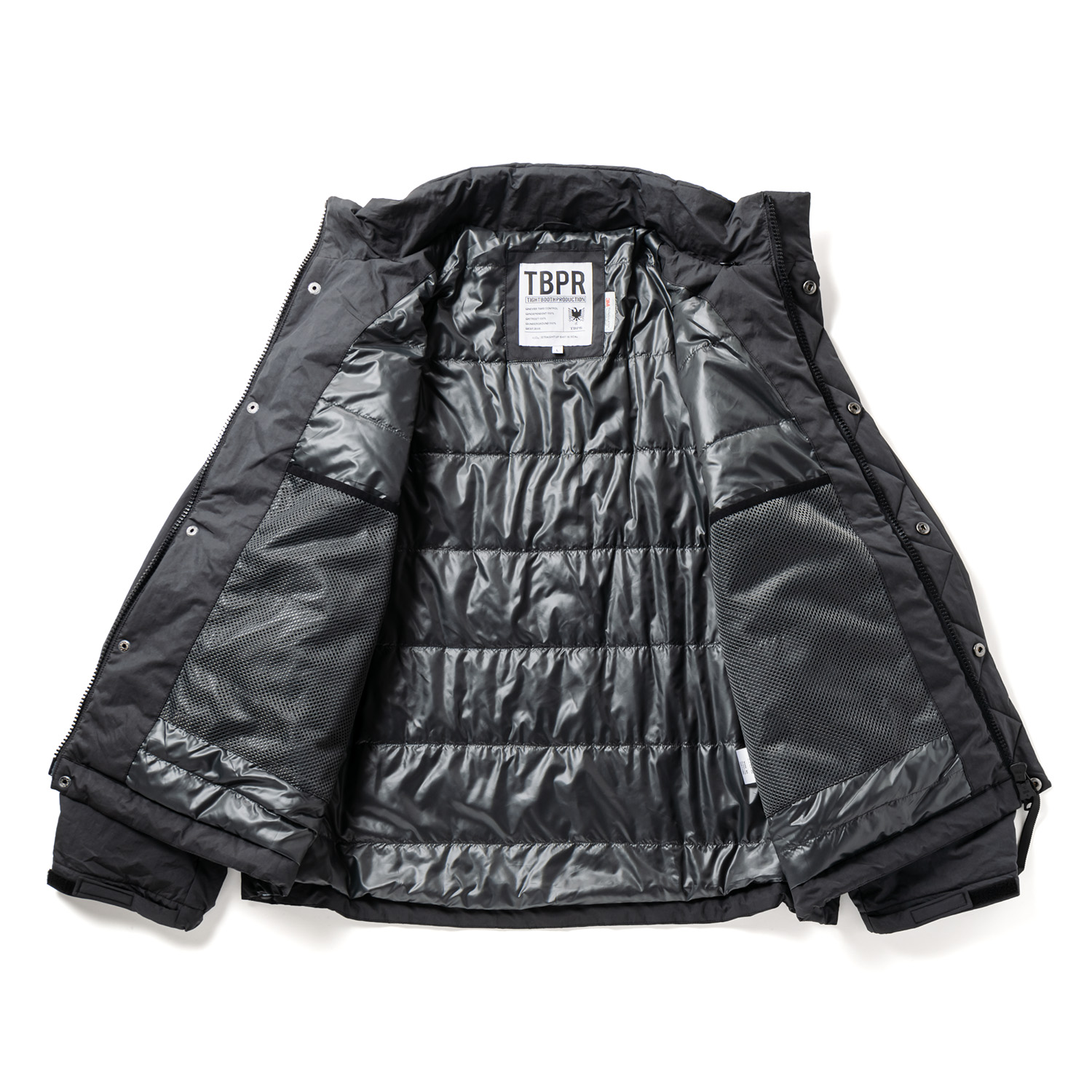 画像: TIGHTBOOTH/UTILITY PUFFY JKT（Black）［ユーティリティーパフJKT-22秋冬］