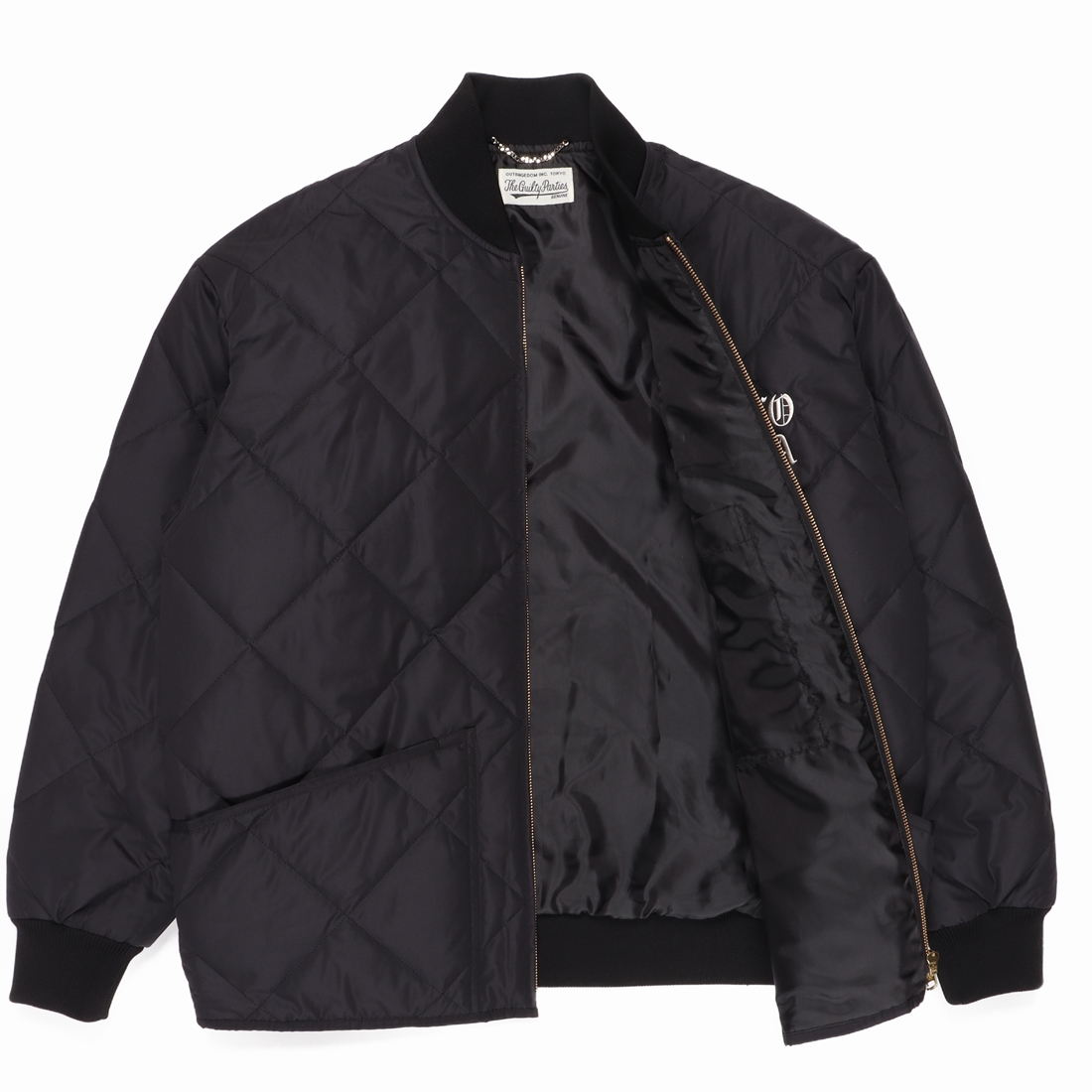 画像: WACKO MARIA/DICKIES / QUILITING JACKET（BLACK）［キルティングJKT-22秋冬］