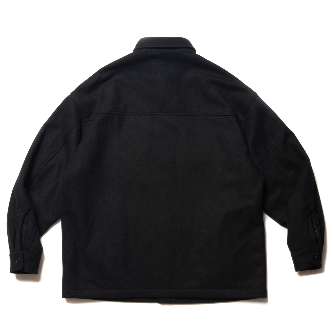 画像: COOTIE PRODUCTIONS/CA/W Melton CPO Jacket（Black）［メルトンCPO JKT-22秋冬］