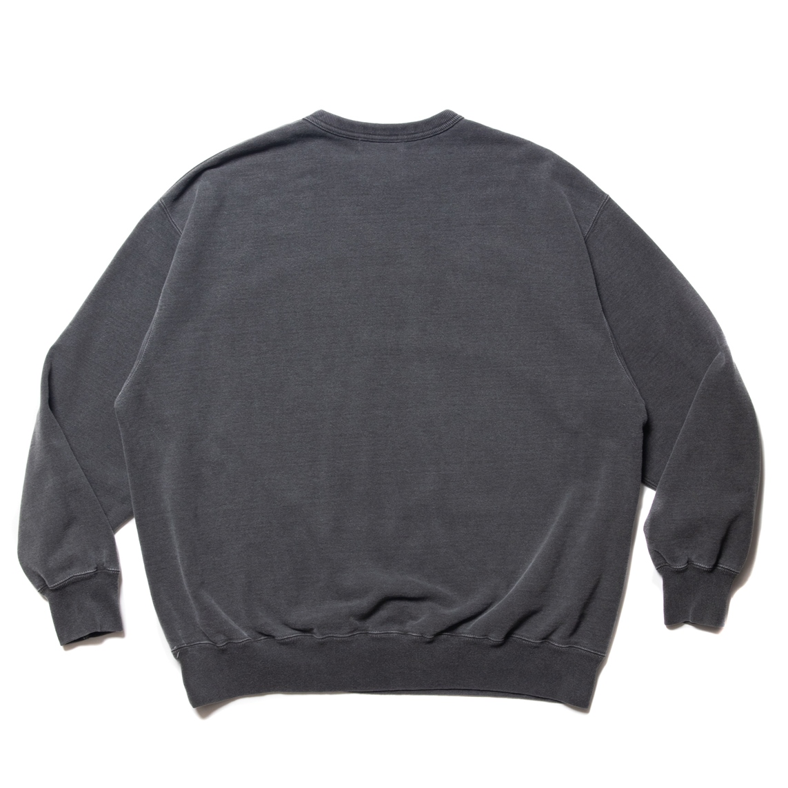 画像: COOTIE PRODUCTIONS/Pigment Dyed Sweat Crew（Black）［ピグメントダイスウェットクルー-22秋冬］