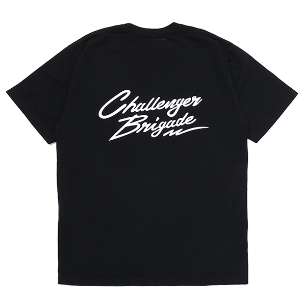 画像: CHALLENGER/SIGNATURE TEE（BLACK）［プリントT-23春夏］