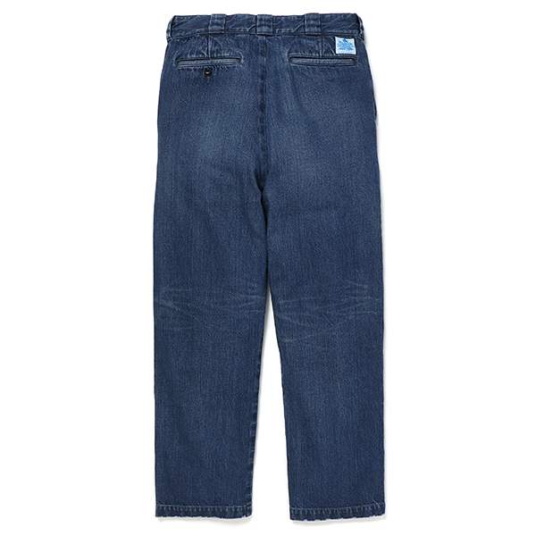 CHALLENGER / DENIM WORKER PANTS -Washed Black-