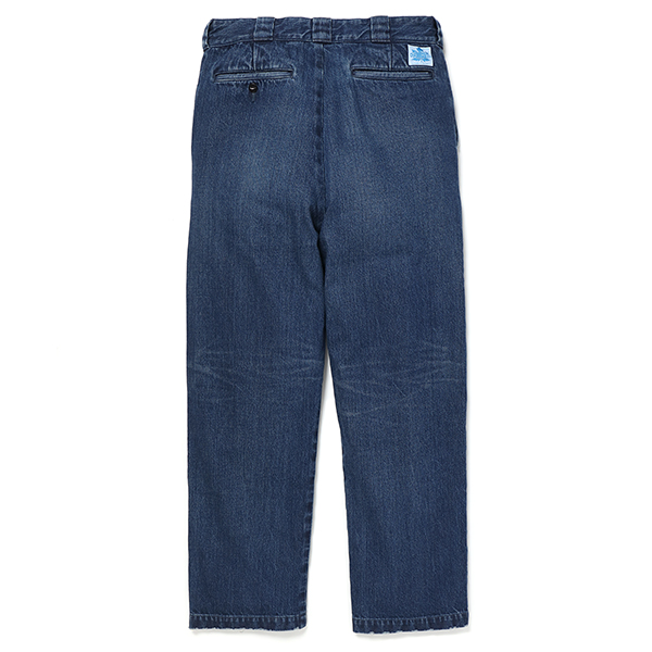 画像: CHALLENGER/DENIM WORKER PANTS（WASHED INDIGO）［デニムワーカーパンツ-23春夏］