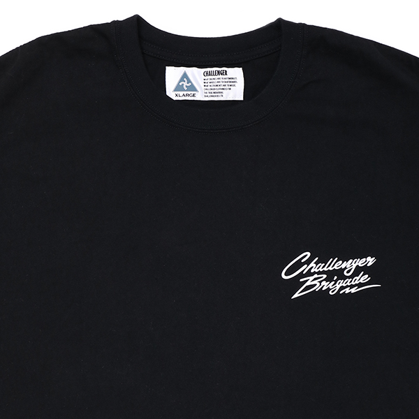 画像: CHALLENGER/SIGNATURE TEE（BLACK）［プリントT-23春夏］