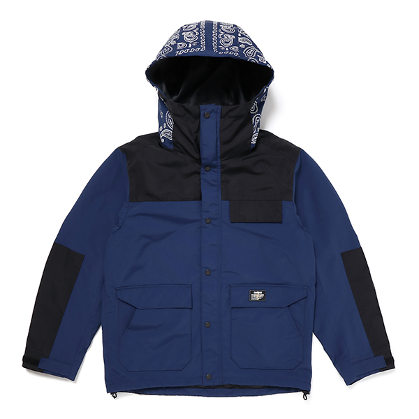 画像: CHALLENGER/BANDANA HOODED JACKET（NAVY）［バンダナフーデッドJKT-23春夏］