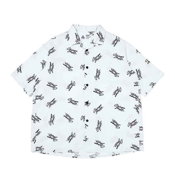 画像: CHALLENGER/S/S MULTI SIGNATURE SHIRT（WHITE）［マルチシグネチャーシャツ-23春夏］