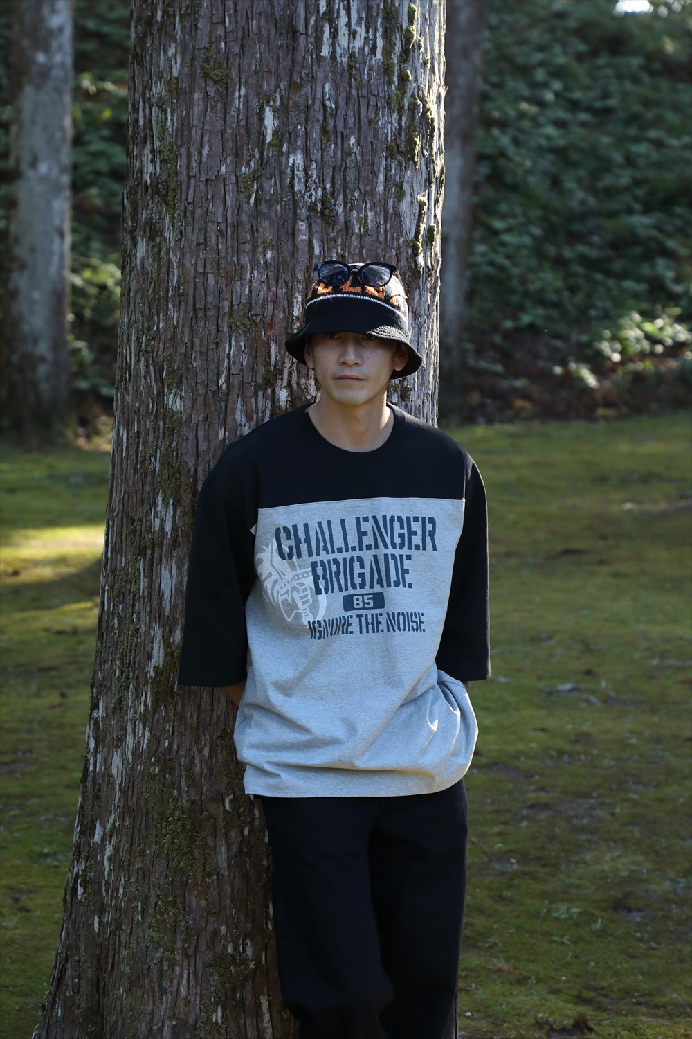 画像: CHALLENGER/Q/S ARMY FOOTBALL TEE（BLACK/GRAY）［フットボールT-23春夏］