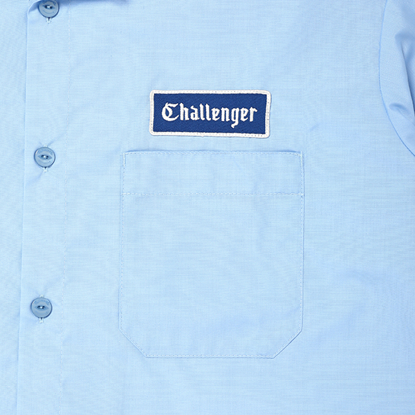 画像: CHALLENGER/L/S WORKER SHIRT（SAX）［ワーカーシャツ-23春夏］