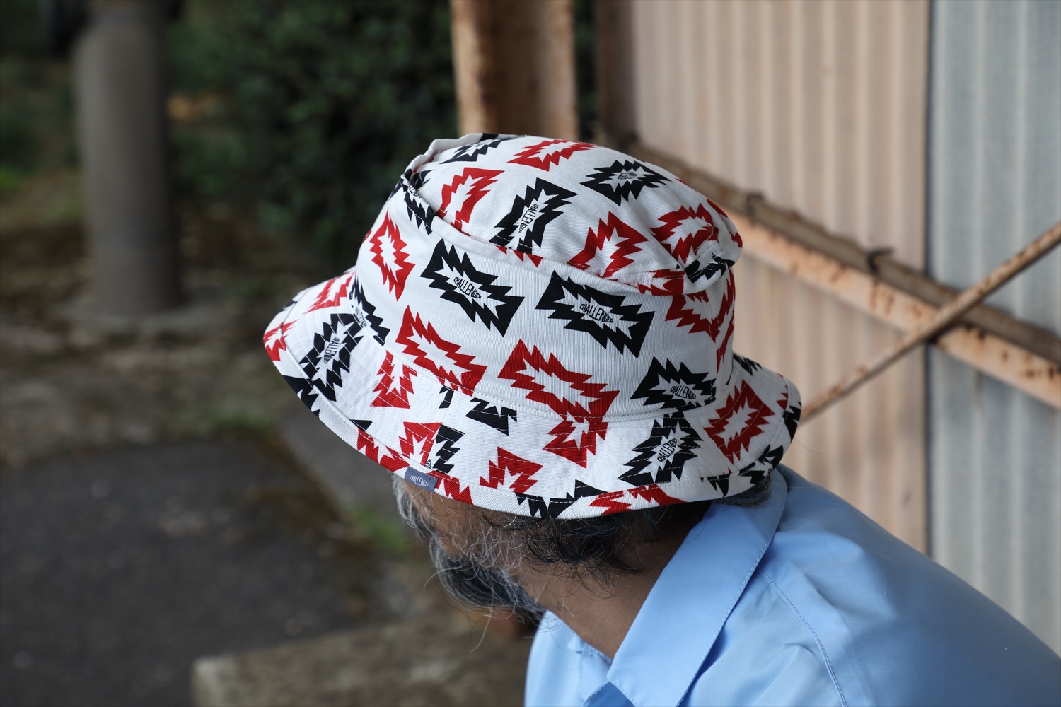 画像: CHALLENGER/NATIVE BUCKET HAT（WHITE）［ネイティブバケットハット-23春夏］