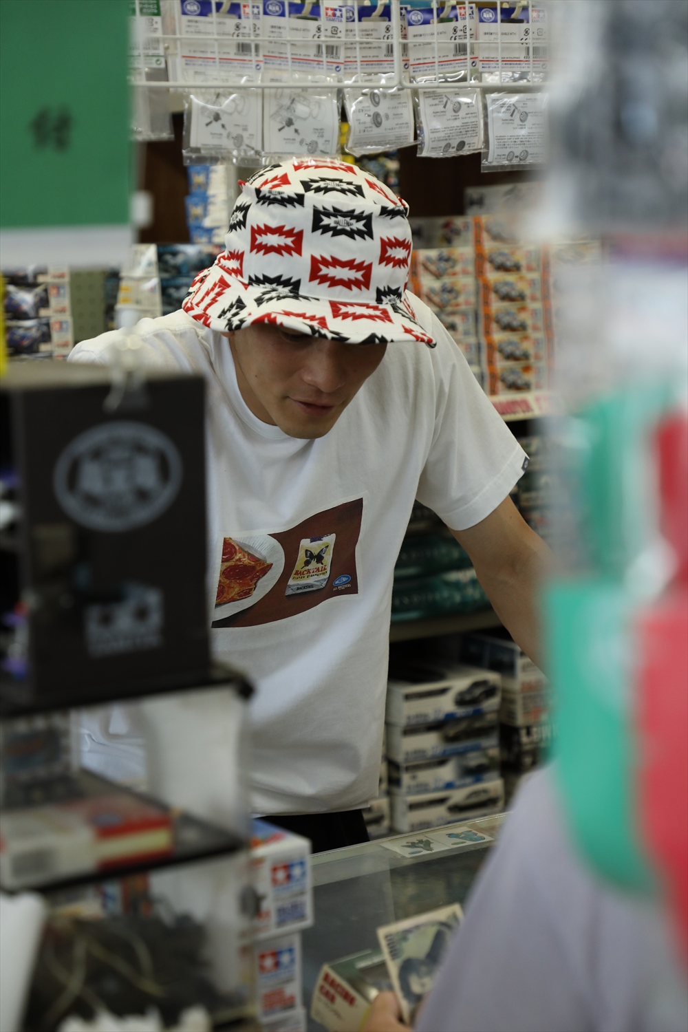 CHALLENGER/NATIVE BUCKET HAT(WHITE)[ネイティブバケットハット-23