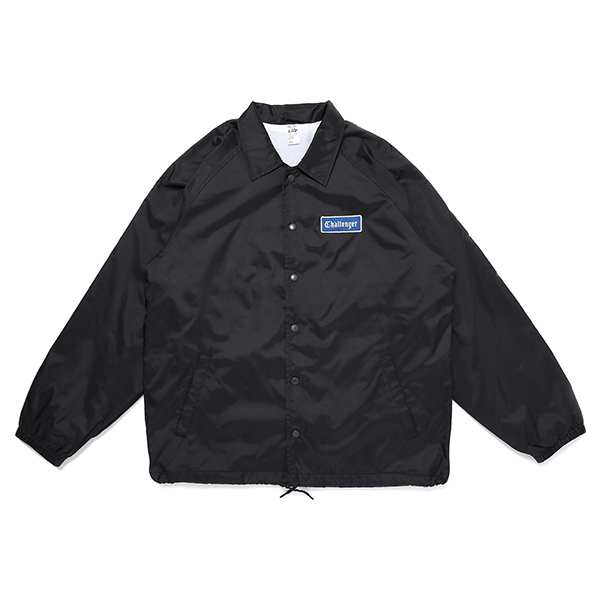 画像: CHALLENGER/LOGO COACH JACKET（BLACK）［ロゴコーチJKT-23春夏］