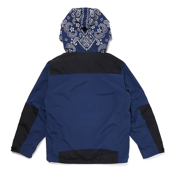 画像: CHALLENGER/BANDANA HOODED JACKET（NAVY）［バンダナフーデッドJKT-23春夏］