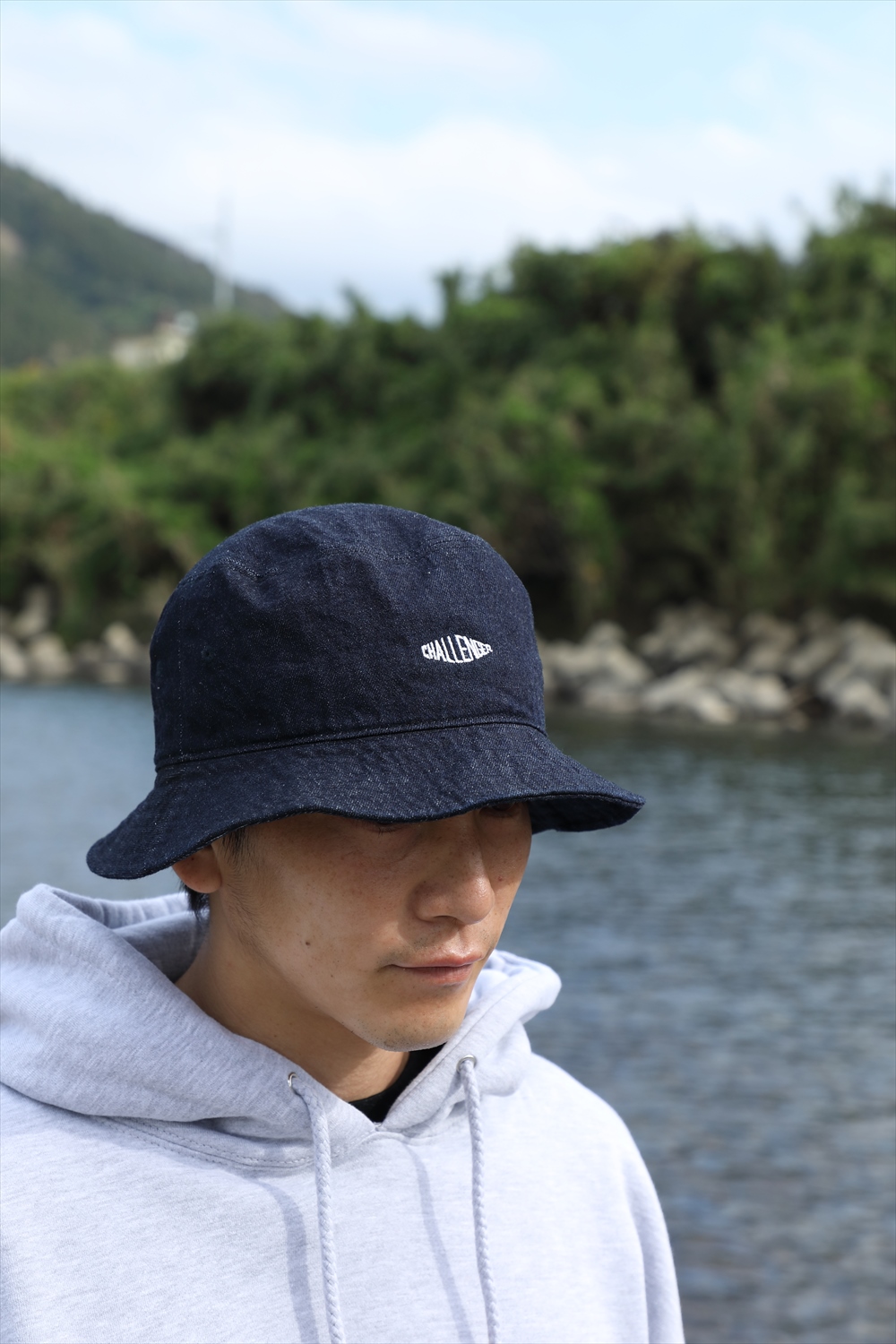 CHALLENGER/DENIM BUCKET HAT（INDIGO）［デニムバケットハット-23春夏