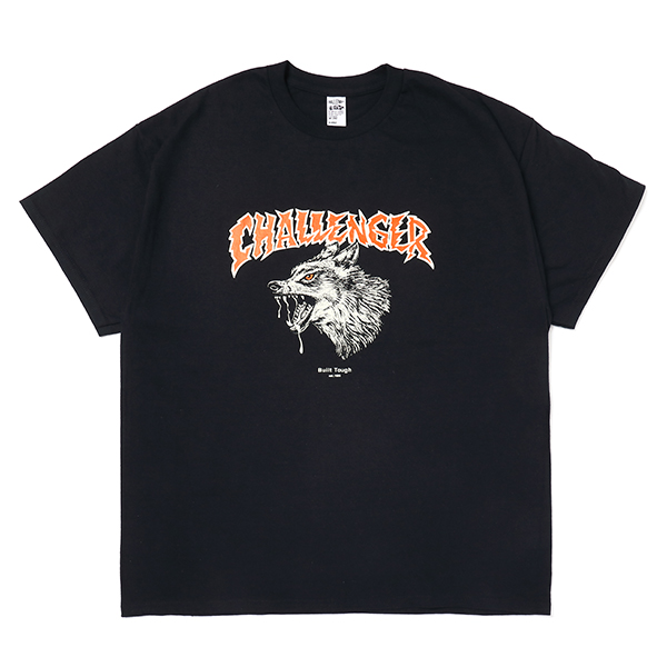 画像: CHALLENGER/ZOMBIE WOLF TEE（BLACK）［プリントT-23春夏］
