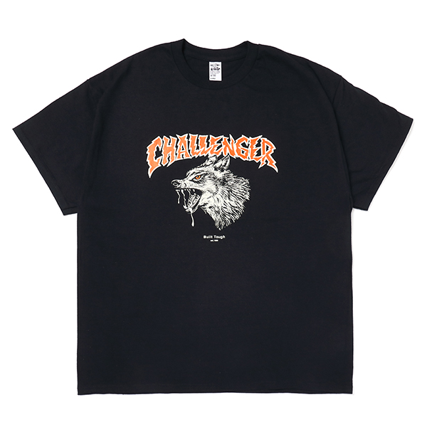 画像: CHALLENGER/ZOMBIE WOLF TEE（BLACK）［プリントT-23春夏］