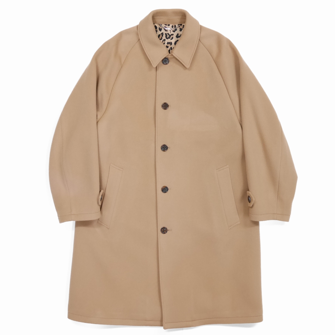 WACKO MARIA/BAL COLLAR COAT（BEIGE）［バルカラーコート-22秋冬