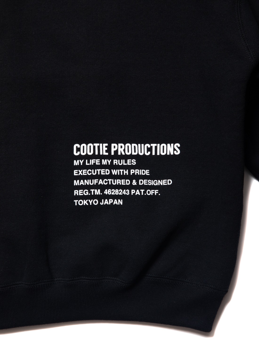 画像: COOTIE PRODUCTIONS/Heavy Oz Sweat Full Zip Hoodie（Black）［フルジップフーディー-22秋冬］