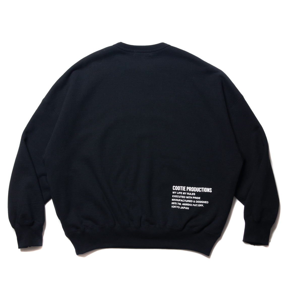 画像: COOTIE PRODUCTIONS/Heavy Oz Sweat Crew（Black）［スウェットクルー-22秋冬］