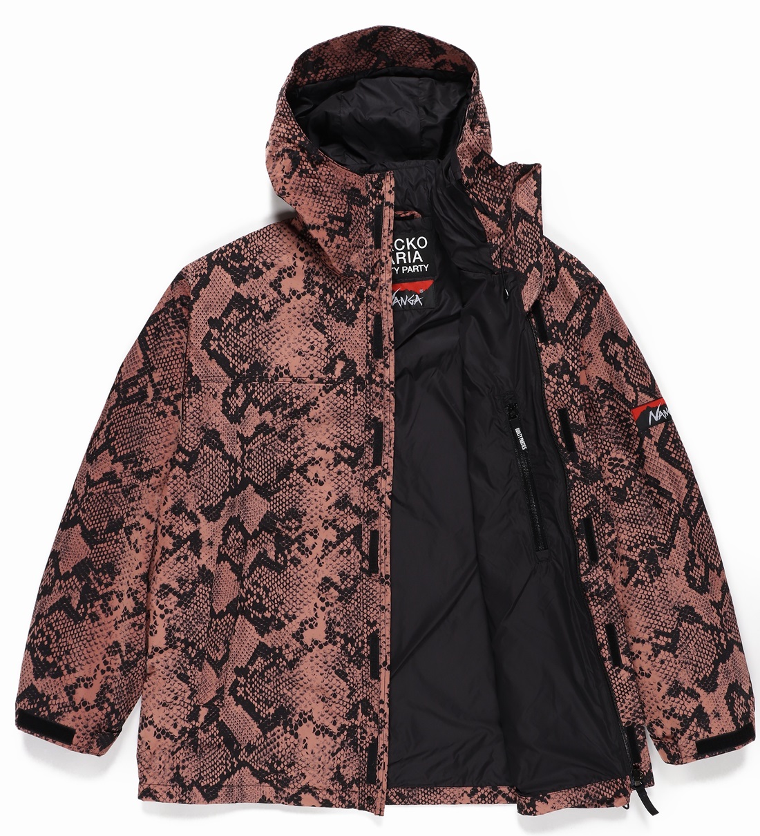 WACKO MARIA/NANGA / PYTHON MOUNTAIN PARKA（BROWN）［パイソン