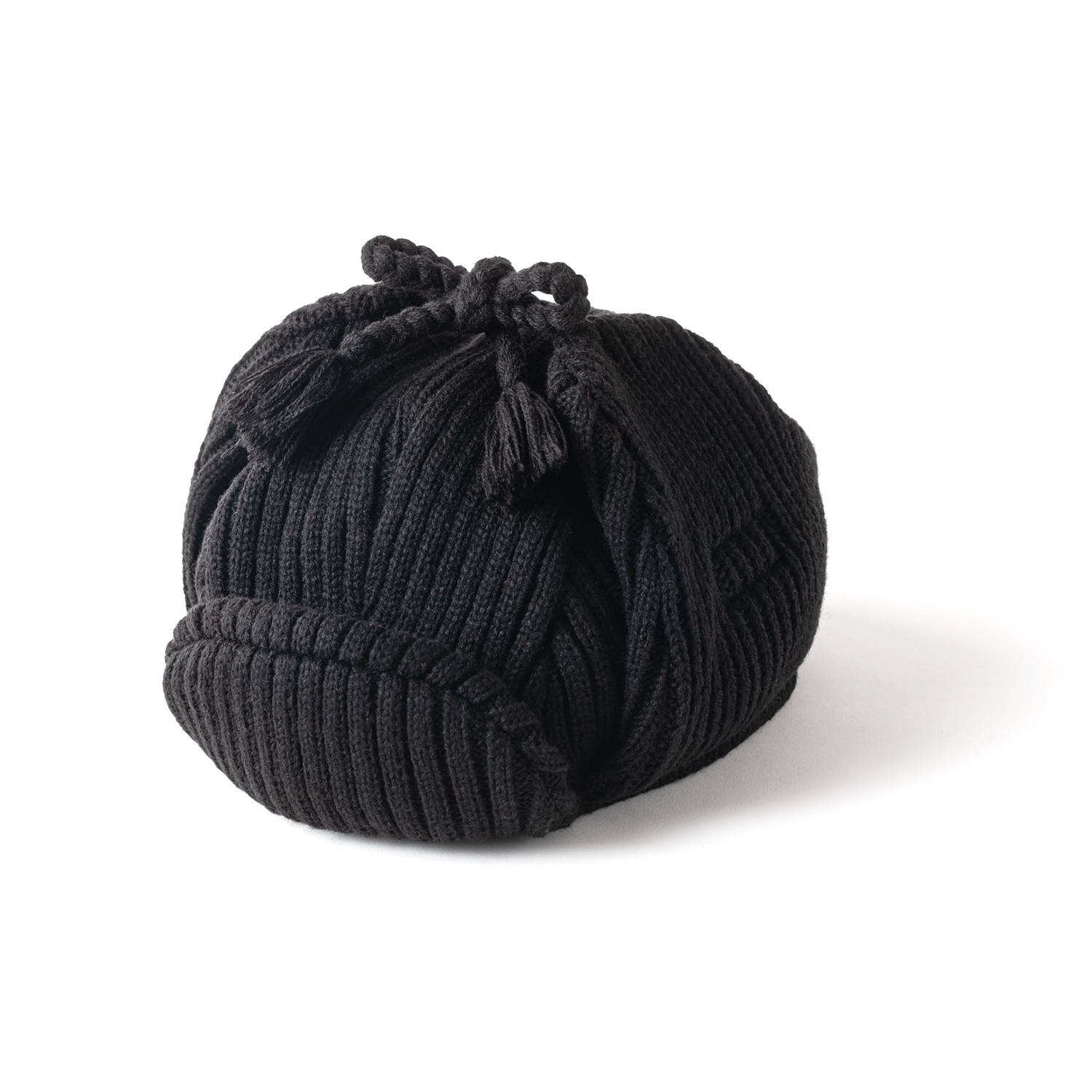 画像: TIGHTBOOTH/BOMBER BEANIE（Black）［ボンバービーニー-22秋冬］