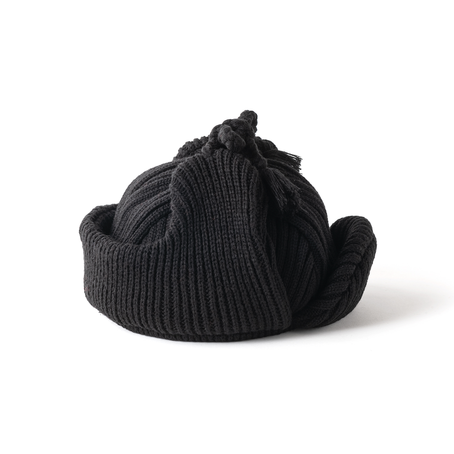 画像: TIGHTBOOTH/BOMBER BEANIE（Black）［ボンバービーニー-22秋冬］