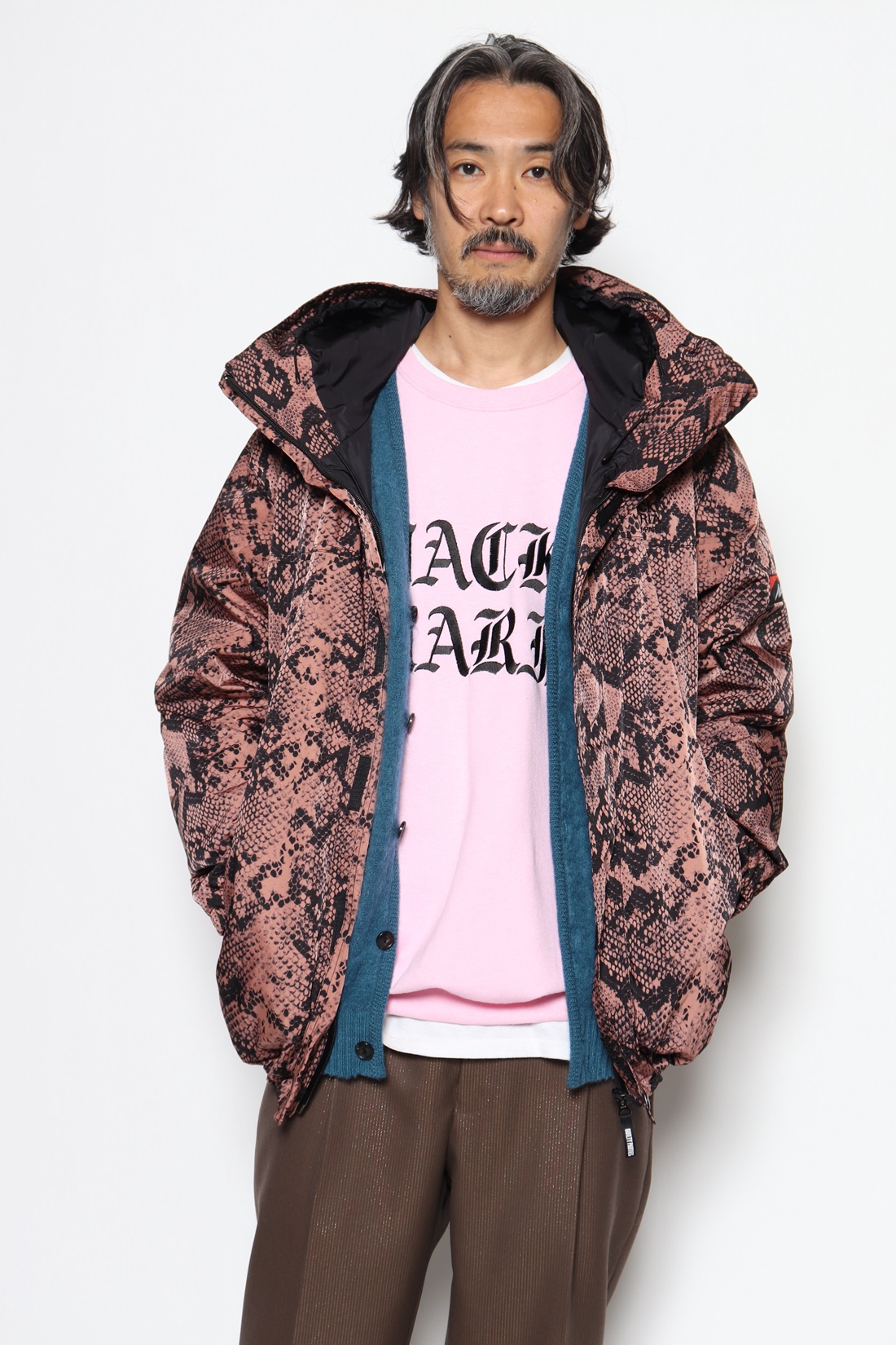 WACKO MARIA/NANGA / PYTHON MOUNTAIN PARKA（BROWN）［パイソン