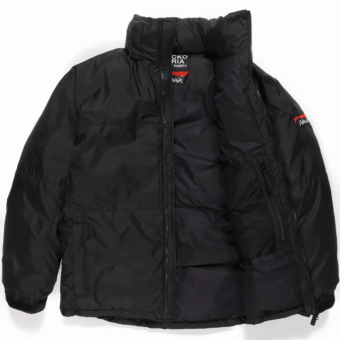 WACKO MARIA/NANGA / DOWN JACKET（TYPE-2）（BLACK）［ダウンJKT-22