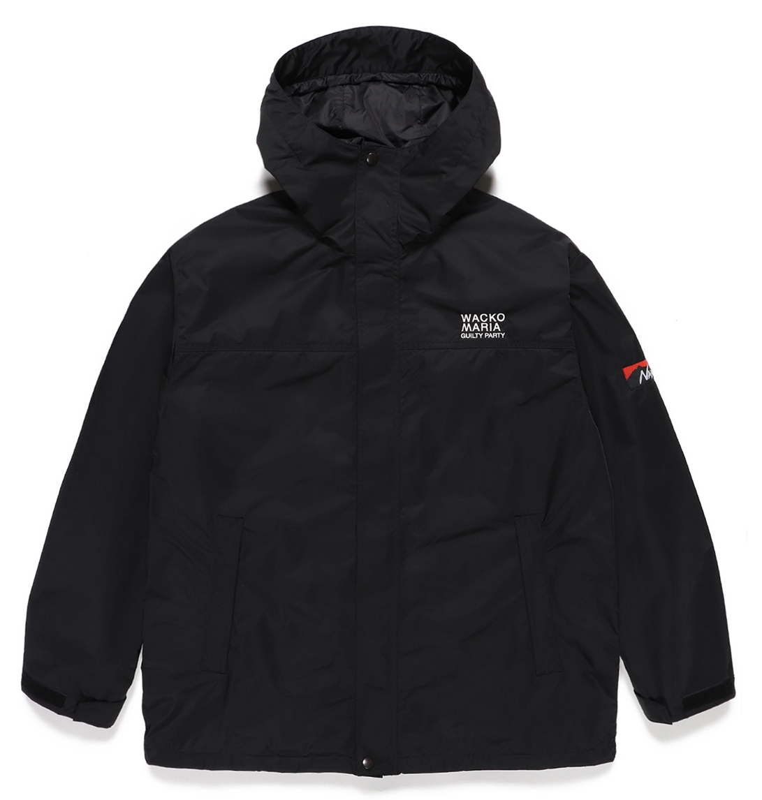 画像: WACKO MARIA/NANGA / MOUNTAIN PARKA（BLACK）［マウンテンパーカー-22秋冬］